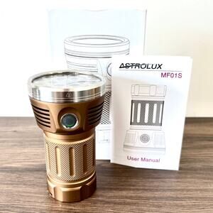 Astrolux MF01S SST20 6500K 15000lm 616m High Intensity Flashlight - Sand